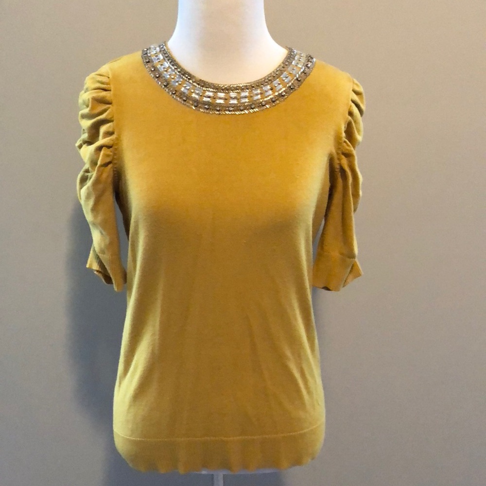 INC Women’s Short Sleeve Sweater Dress Shirt!